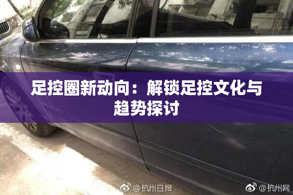 足控圈新动向：解锁足控文化与趋势探讨