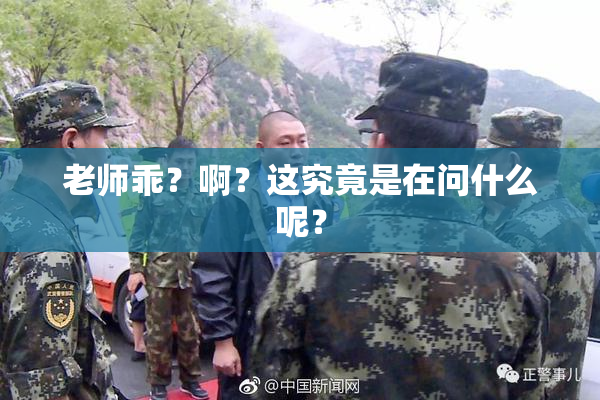 老师乖？啊？这究竟是在问什么呢？