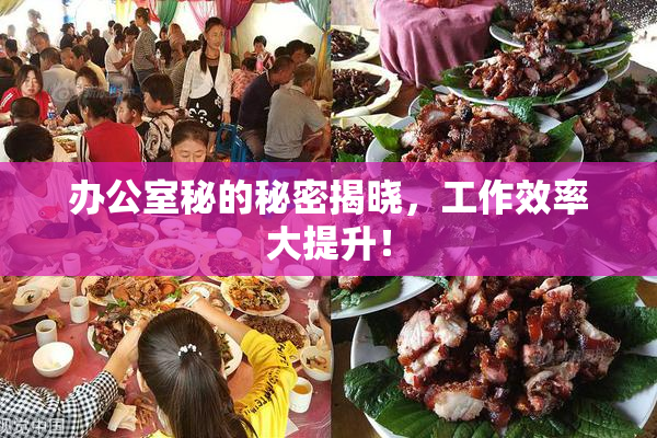 办公室秘的秘密揭晓，工作效率大提升！