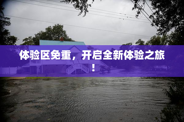 体验区免重，开启全新体验之旅！