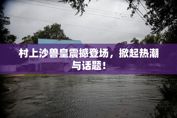 村上沙兽皇震撼登场，掀起热潮与话题！
