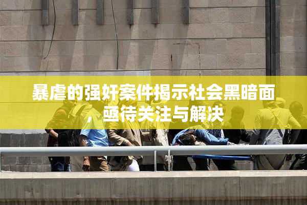 暴虐的强奸案件揭示社会黑暗面，亟待关注与解决