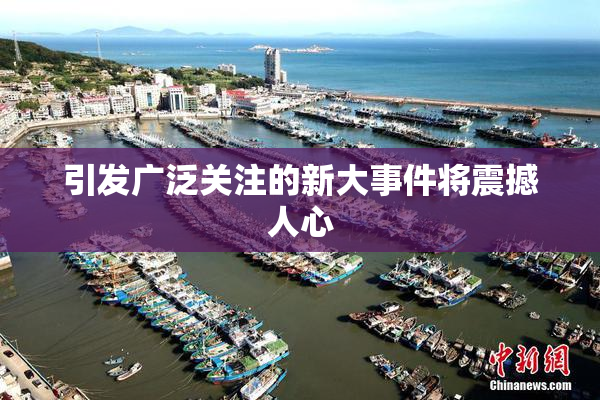 引发广泛关注的新大事件将震撼人心