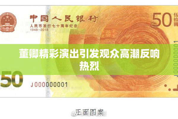 董卿精彩演出引发观众高潮反响热烈