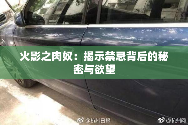 火影之肉奴：揭示禁忌背后的秘密与欲望