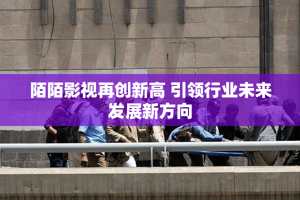 陌陌影视再创新高 引领行业未来发展新方向
