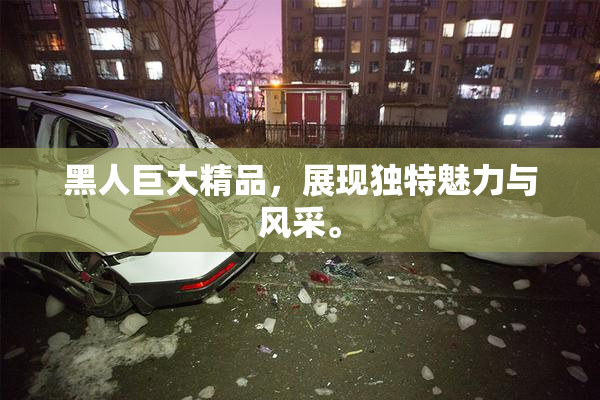 黑人巨大精品，展现独特魅力与风采。