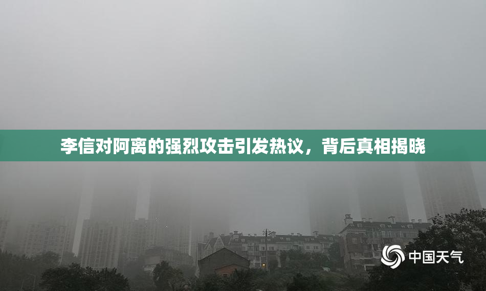 李信对阿离的强烈攻击引发热议，背后真相揭晓