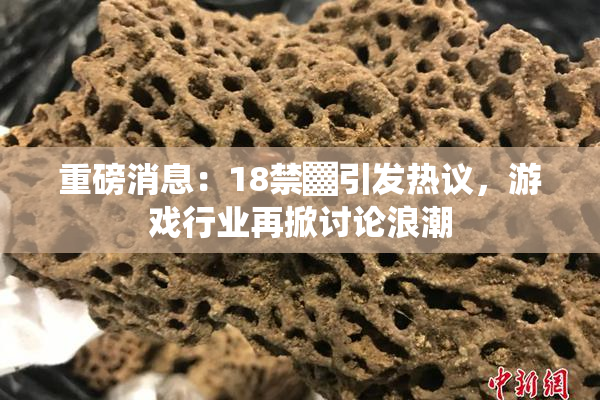 重磅消息：18禁▓引发热议，游戏行业再掀讨论浪潮