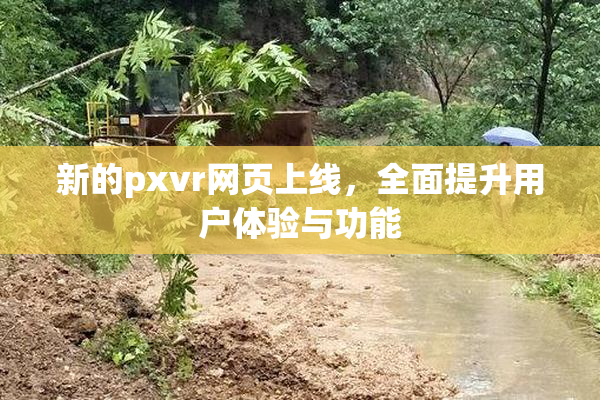 新的pxvr网页上线，全面提升用户体验与功能