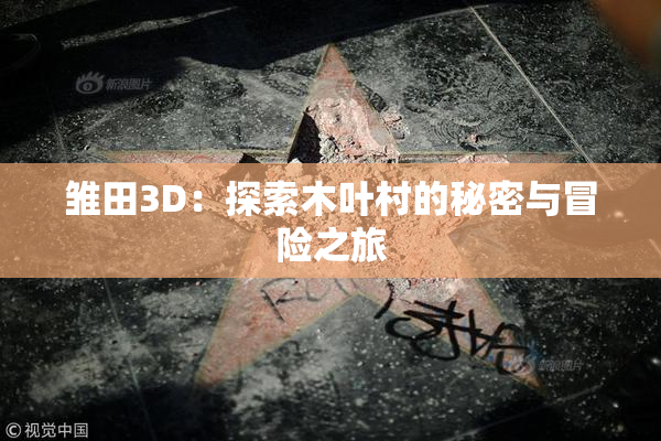 雏田3D：探索木叶村的秘密与冒险之旅