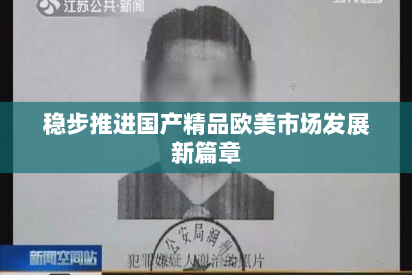 稳步推进国产精品欧美市场发展新篇章