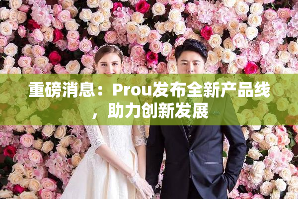 重磅消息：Prou发布全新产品线，助力创新发展