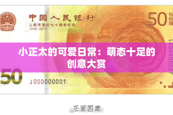 小正太的可爱日常：萌态十足的创意大赏