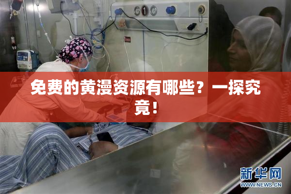 免费的黄漫资源有哪些？一探究竟！