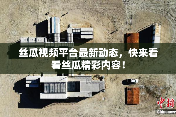 丝瓜视频平台最新动态，快来看看丝瓜精彩内容！
