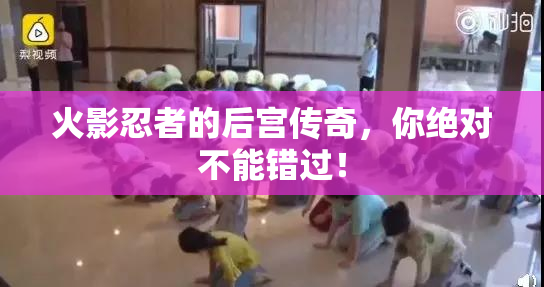 火影忍者的后宫传奇，你绝对不能错过！