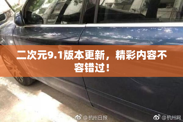 二次元9.1版本更新，精彩内容不容错过！