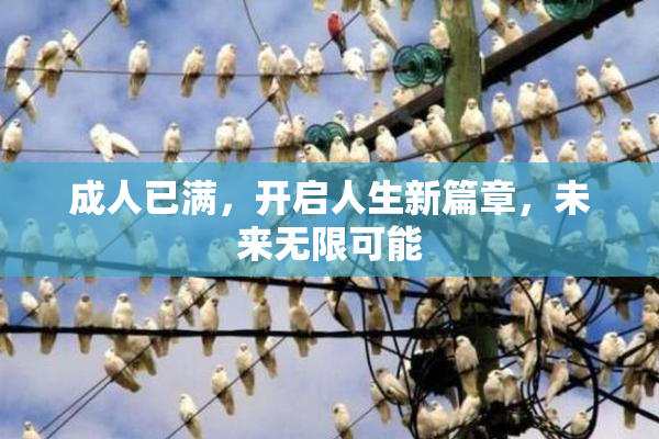 成人已满，开启人生新篇章，未来无限可能
