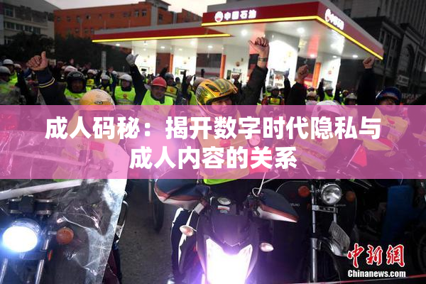 成人码秘：揭开数字时代隐私与成人内容的关系