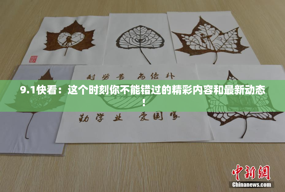 9.1快看：这个时刻你不能错过的精彩内容和最新动态！