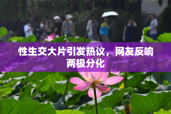 性生交大片引发热议，网友反响两极分化