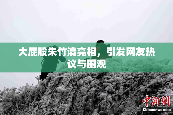 大屁股朱竹清亮相，引发网友热议与围观
