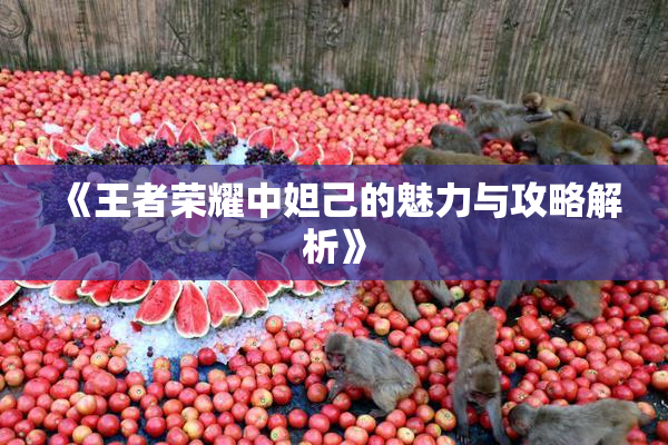 《王者荣耀中妲己的魅力与攻略解析》