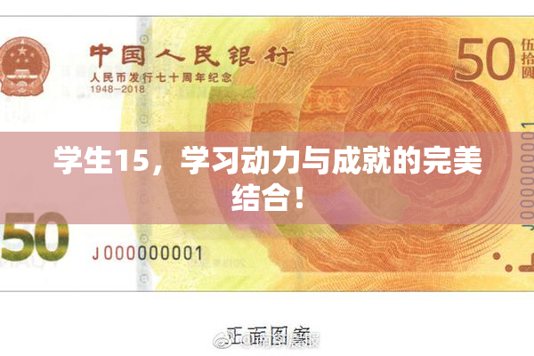 学生15，学习动力与成就的完美结合！