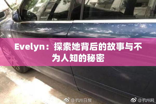 Evelyn：探索她背后的故事与不为人知的秘密
