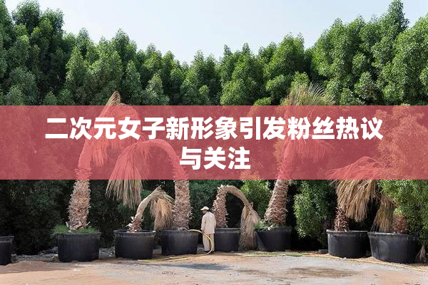 二次元女子新形象引发粉丝热议与关注