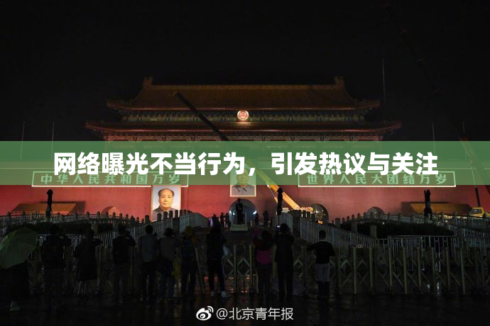 网络曝光不当行为，引发热议与关注