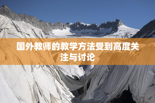 国外教师的教学方法受到高度关注与讨论
