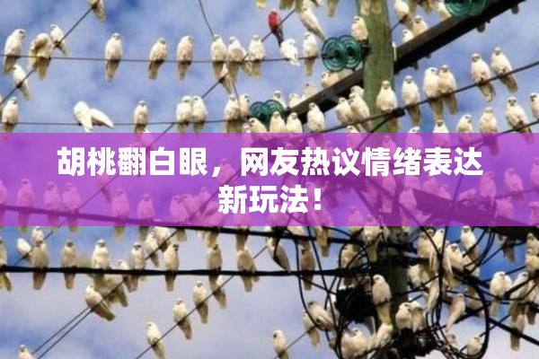 胡桃翻白眼，网友热议情绪表达新玩法！
