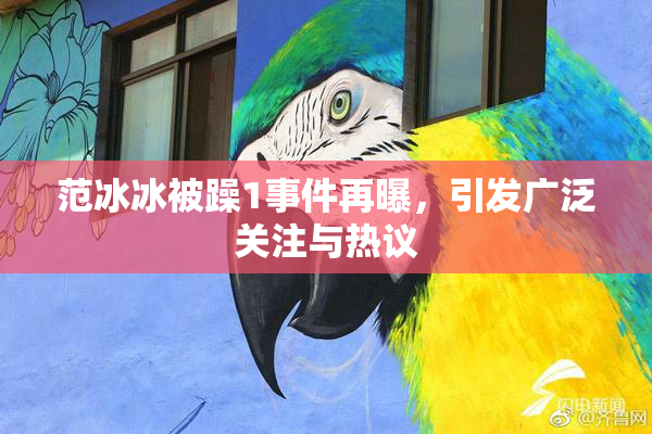 范冰冰被躁1事件再曝，引发广泛关注与热议