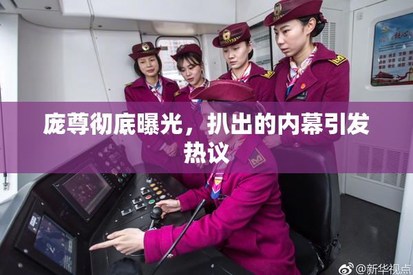 庞尊彻底曝光，扒出的内幕引发热议