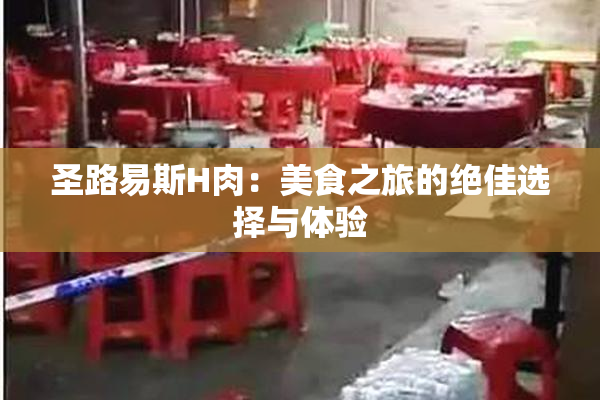 圣路易斯H肉：美食之旅的绝佳选择与体验