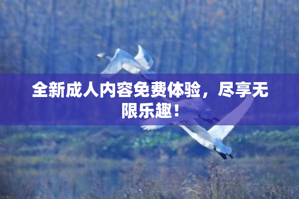 全新成人内容免费体验，尽享无限乐趣！