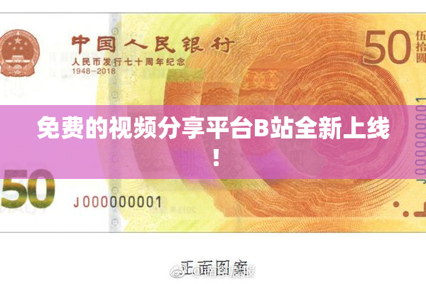 免费的视频分享平台B站全新上线！