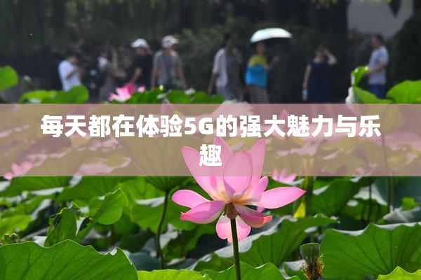 每天都在体验5G的强大魅力与乐趣