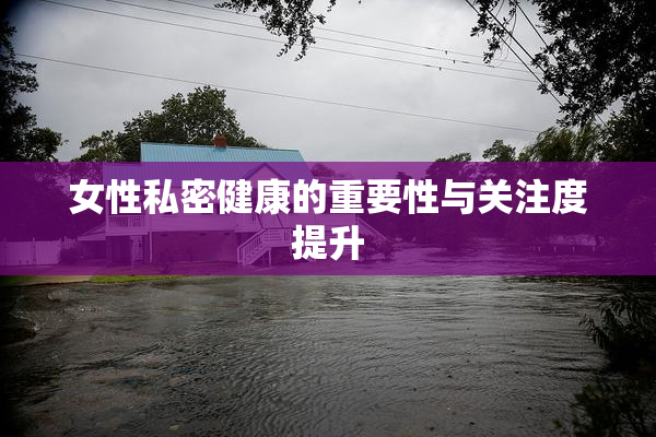 女性私密健康的重要性与关注度提升