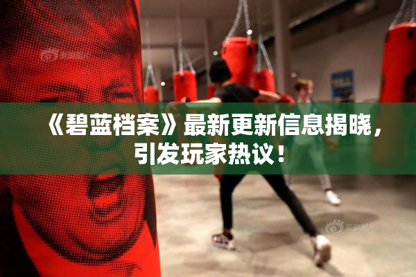 《碧蓝档案》最新更新信息揭晓，引发玩家热议！
