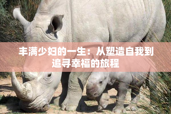 丰满少妇的一生：从塑造自我到追寻幸福的旅程