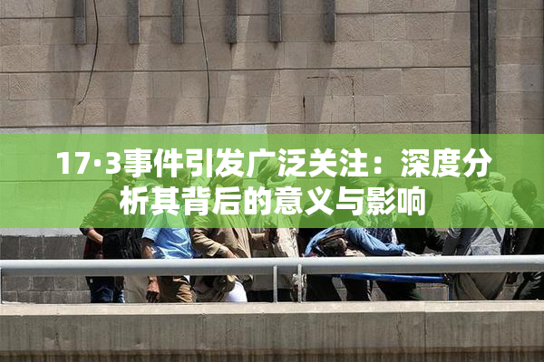 17·3事件引发广泛关注：深度分析其背后的意义与影响