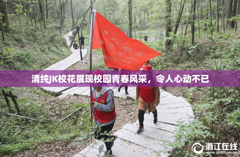 清纯JK校花展现校园青春风采，令人心动不已