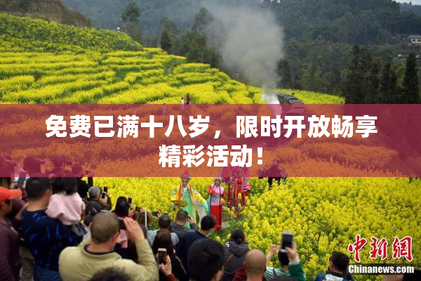 免费已满十八岁，限时开放畅享精彩活动！