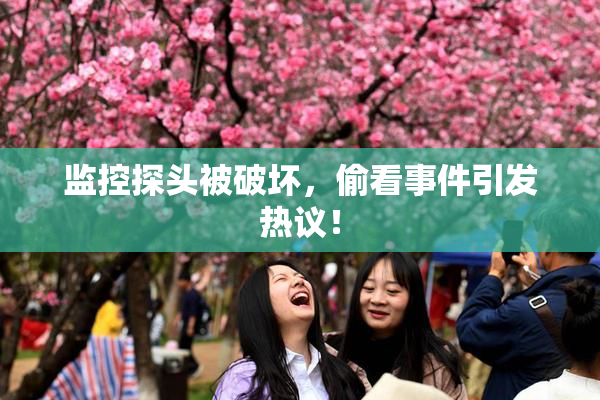 监控探头被破坏，偷看事件引发热议！