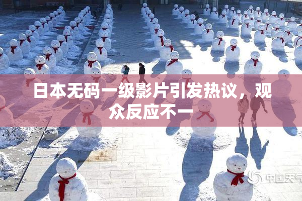 日本无码一级影片引发热议，观众反应不一