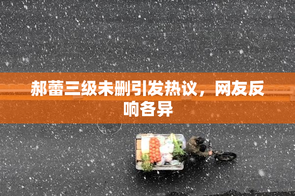 郝蕾三级未删引发热议，网友反响各异