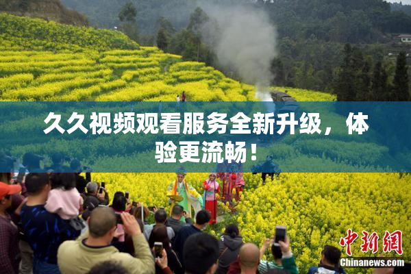 久久视频观看服务全新升级，体验更流畅！
